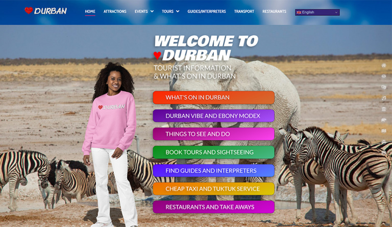 Lovedurban Tourist Information for Durban South Africa